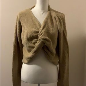 Soft brown sweater